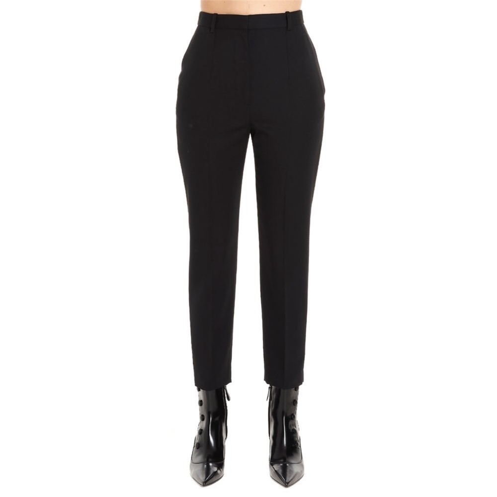 Alexander McQueen High waist cigarette trouser pants size 42/ 6